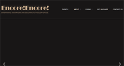 Desktop Screenshot of encoreencore.org